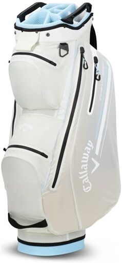 Callaway Chev Dry 14 Cartbag, silver/blau