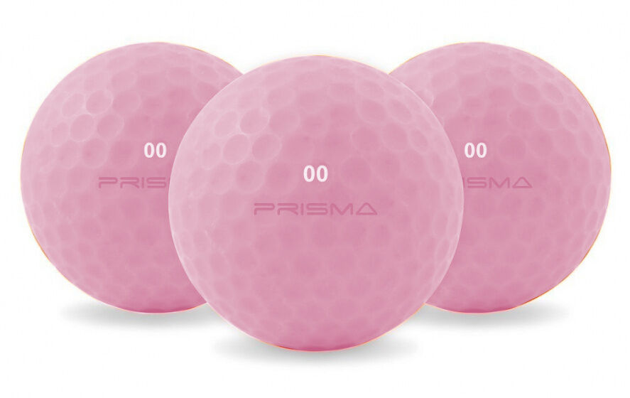 Masters Golf golfbälle Prisma Flouro synthetisch rosa 12 Stück