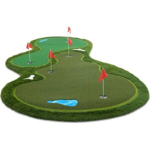 Lyfco Golfmåtte Pro   Dobbelt greens og vandhazarder   4x2m