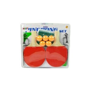 LeanToys Ping Pong Bordtennis Paller Gitter 5 Bolde