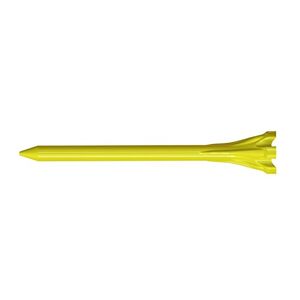 CHAMP Zarma Golf Fly Tee 40 Pack Yellow, 69mm