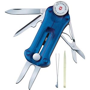 Victorinox , Schweizer Taschenmesser, Golf Tool, Multitool, Outdoor, 10 Funktionen, Klinge, gross, Reparatur-Werkzeug, Ballmarkierer