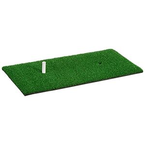 Longridge Deluxe Golf Practice Mat Green, 1x2 Inch