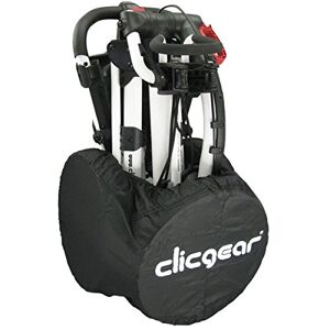 Clicgear Longridge CGWC01  Golf Trolley Radabdeckungen, Schwarz, Groß