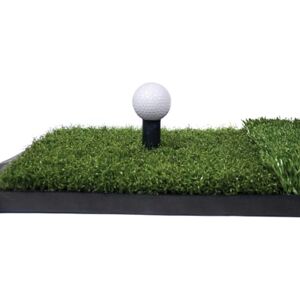 SKLZ Unisex-Adult Rick Smith Launch Pad-Golf Abschlagmatte, Grün, 1 Size