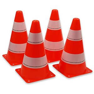 Schildkröt Funsports 970134 Traffic Cones [Set of 4] Orange