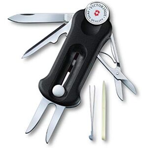 Victorinox , Schweizer Taschenmesser, Golf Tool, Multitool, Outdoor, 10 Funktionen, Klinge, gross, Reparatur-Werkzeug, Ballmarkierer