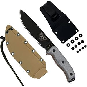 ESEE Unisex – Erwachsene Outdoormesser   Klingenlänge: 14,6 cm-Griff: Micarta-Model 6 Fixed Blade, Mehrfarbig, normal, RC6P