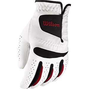 Wilson Herren Golfhandschuh, Größe XL, Rechts, MRH, Weiß, Feel Plus, WGJA00065XL