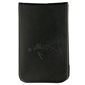 Callaway Synthetic Leather Score Card Holder Black
