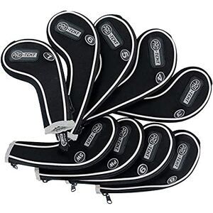 Protekt Zippy 3-SW Iron Headcover Black/Silver