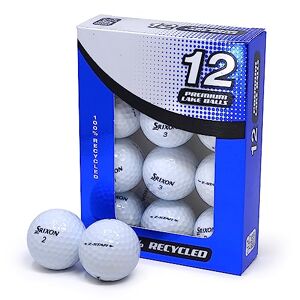 Second Chance Golfbälle 12 Srixon Z Star Lake A-Qualität, weiß, PRE-12-SRI-STA