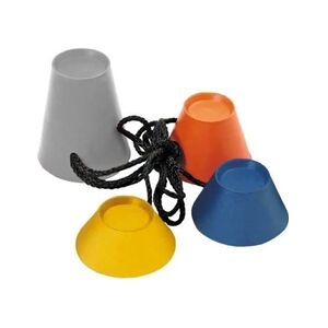 GENERIQUE Longridge pack de 4 tees caoutchouc jumbo golf rouge orange bleu jaune - Publicité