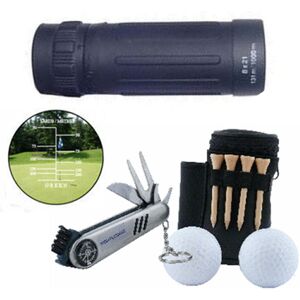 Set de golf avec télémètre 8x21 GOLFSCOPE 8x21 DIGITAL OPTIC - Publicité