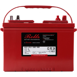 ROLLS BATTERY Batterie monoblocs Rolls 12FS85/12FS24 85ah - Publicité