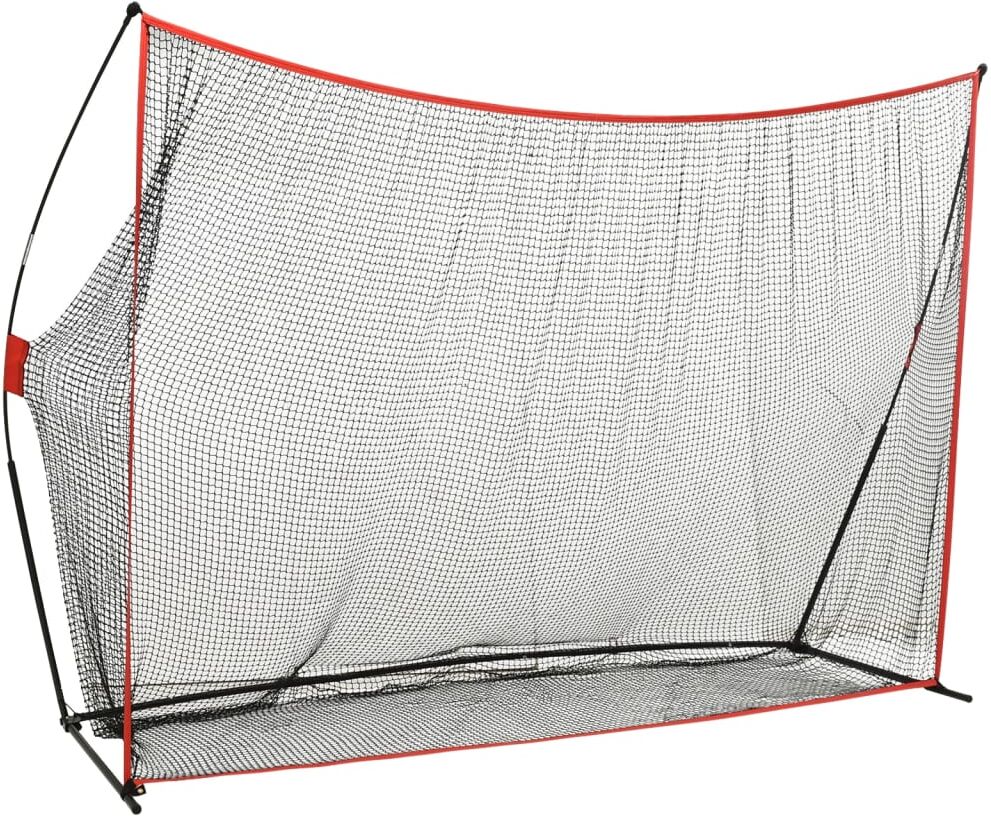 vidaXL Golf Hitting Net 356x92.5x215 cm Metal