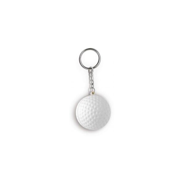 gedshop 1000 portachiavi antistress pallina da golf neutro o personalizzato