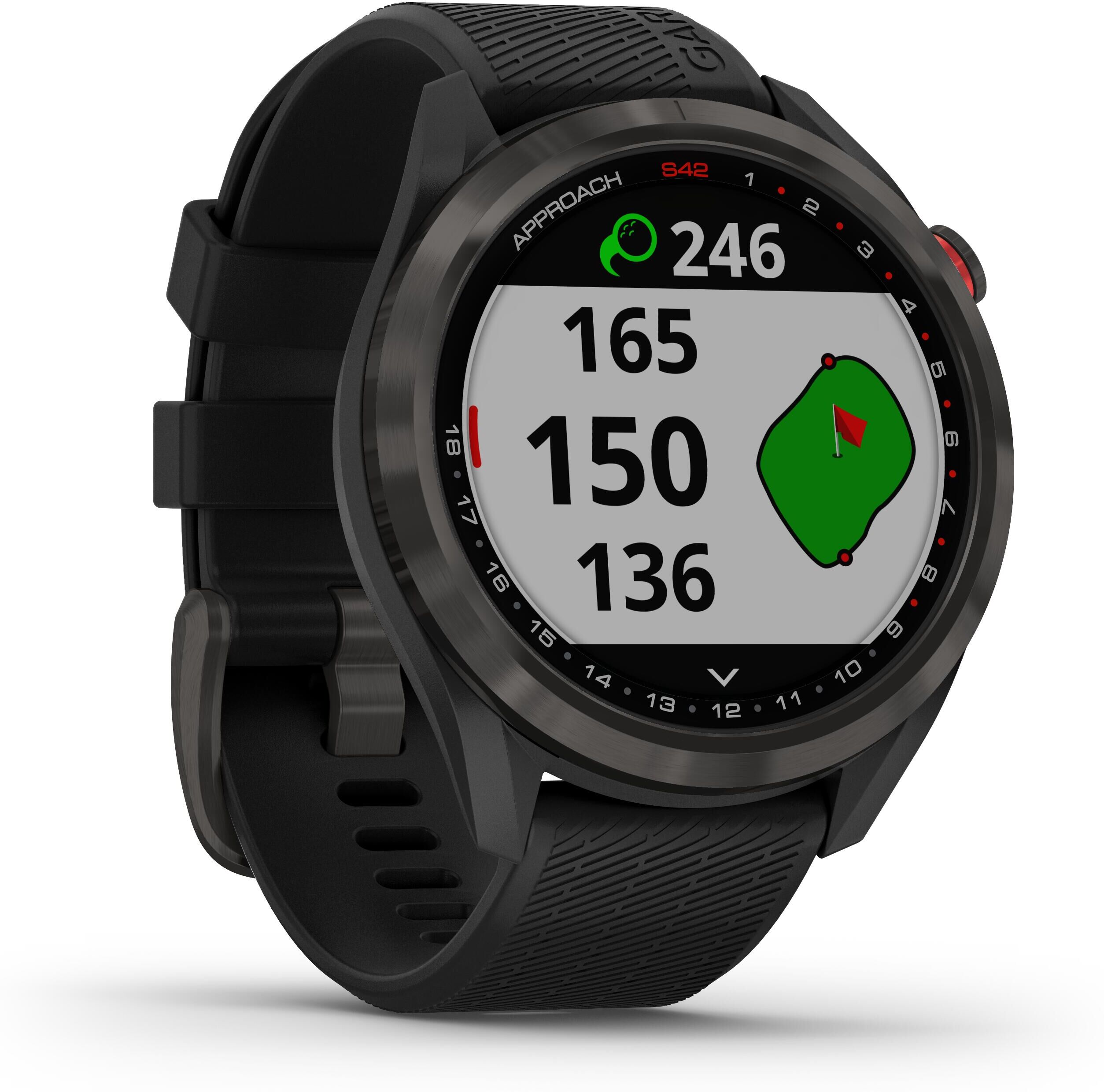 Garmin Orologio gps APPROACH S42 nero