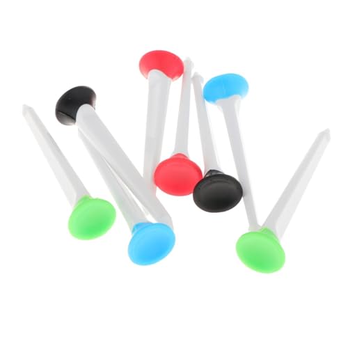 F Fityle Pp Golf Tees, Golf Tees Stevige golfuitrusting Onbreekbare stabiele golfhouder Golfbal Tees voor training Oefening Sport, 8CM