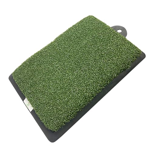 DASHIELL Golfoefenmat, golfslagmat,Vervangbare golftrainingswingmat Golfoefenmat Swing Trainer met vervangbaar feedbackblad, golfoefenuitrusting voor thuis, binnen en buiten