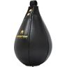 Meister SpeedKills Leren Speed Bag w/Lichtgewicht Latex Blaas Zwart Groot (10.5" x 7") (10.5" x 7")