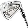 Wilson Personeel Golf Club Iron Set, D9 gesmeed, Gesmede stalen schacht