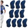 Jeanny Golfclubhoezen, golfhoofdhoezen,Transparante golfclub hoofddeksels   10 STKS Golf Headcovers, Golf Driver Covers, Golfclub Head Covers voor het beschermen van het hoofd van de golfclub