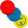 Wham-O Frisbee Golf Disc Pack 3, Rood, Blauw, Geel, 21.46 cm