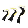 Yardwe 3Pcs Golf Putter Cover Fairway Driver Headcover Head Cover Club Cover Driver Cover Cool Putter 3 Houten Headcover Nek Outdoor Golfs Headcovers Golf Hat Cover Stof Mix