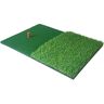 BLASHRD Trainingsmat voor kunstgras van nylon met rubber, tuinthee, golfbaan voor buiten, duurzame trainingsmat, 40 x 60 cm