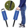 Generic Duurzame Verwijderbare Golfbalverzamelaar Pocketgolfbalverzamelaar voor Golfoefeningen op de Golfbaan (BLUE)