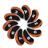 Fafeims Golf Club IJzeren hoofddeksel, 10 stuks, neopreen beschermer voor golfclub, golfclub