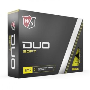 Wilson Staff Duo Optix - Gul - 12 Golfballer