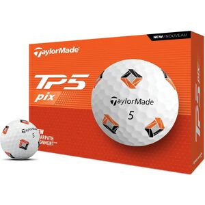 Taylormade Tp5 Pix Golfball Hvit