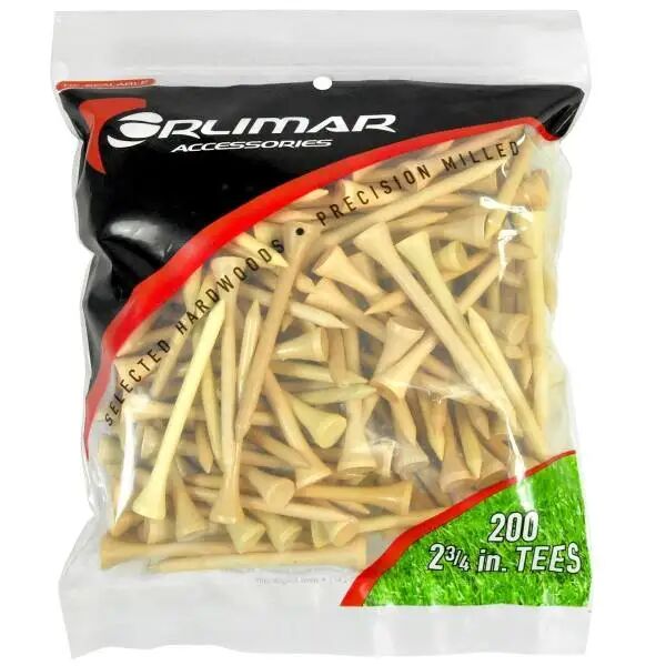 Orlimar Golf Tees 200 Pack (Natural) 2 3/4"