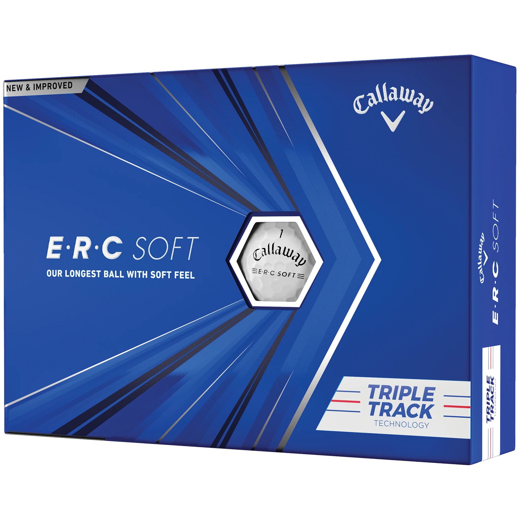 Callaway ERC SOFT - 21 TRIPLE TRACK, golfball STD Triple Track