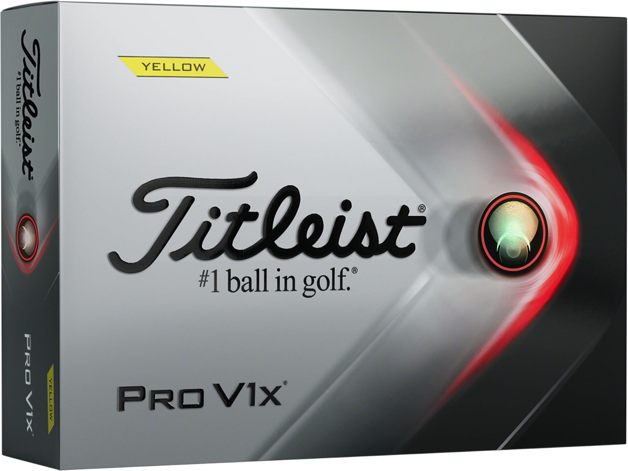 Titleist Pro V1x - 2021, golfball One Size Yellow