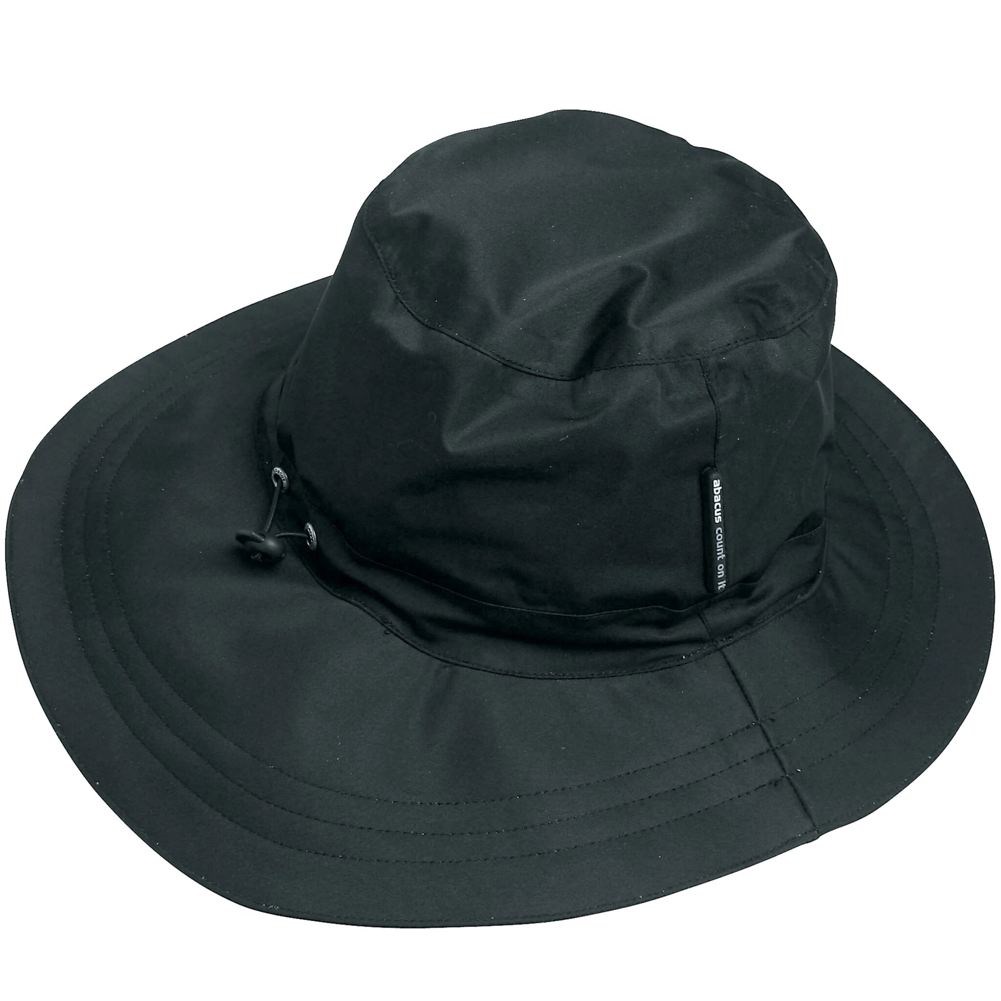 Abacus Cruden rain hat, hatt senior M BLACK