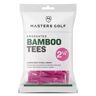 Masters golf Masters Graduated Bamboo tee 57 mm, różowe, 20 szt.