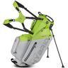 Big Max Dri Lite Hybrid Plus stand bag, srebrno/limonkowy