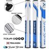 SuperStroke Traxion Tour 3.0 putter grip, biało/niebieski