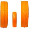 JuCad Complete set of tyres, 2 tires for rear wheels, 1 tire for front wheel, ORANGE