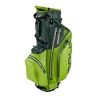 Big Max Aqua Hybrid 4 stand bag, forest green/lime