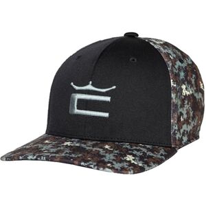 Cobra Camo Crown C Snapback, Camo Green, One Size