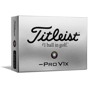 Titleist Pro V1X Left Dash, White, Dussin