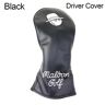Golf Club Head Cover Golf Wood Cover SVART DRIVER COVER DRIVER Black Driver Cover-Driver Cover