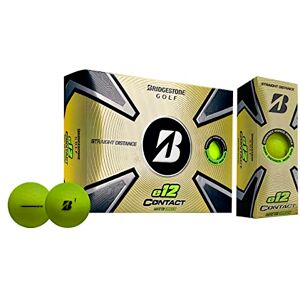 Bridgestone E12 CONTACT GOLF BALLS 2023 - MATTE GREEN - 1 Dozen