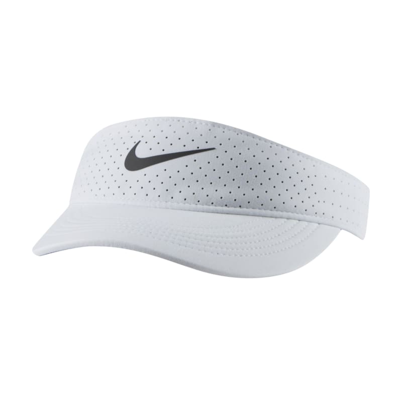 NikeCourt Advantage Women's Tennis Visor - White - size: ONE SIZE