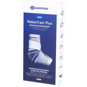 Bauerfeind® Malleotrain® Plus Aktivbandage Gr. 3 links Titanium 1 ct