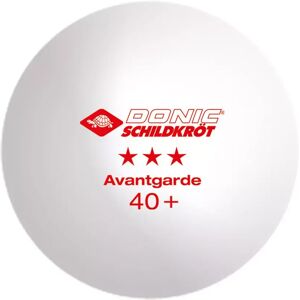 Donic - Tischtennisbälle Avantgard Balls 3pcs, 3 Pezzi, Weiss